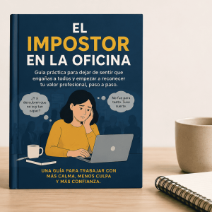 Libro digital El Impostor en la Oficina sobre síndrome del impostor en el trabajo, inseguridad laboral y confianza profesional.